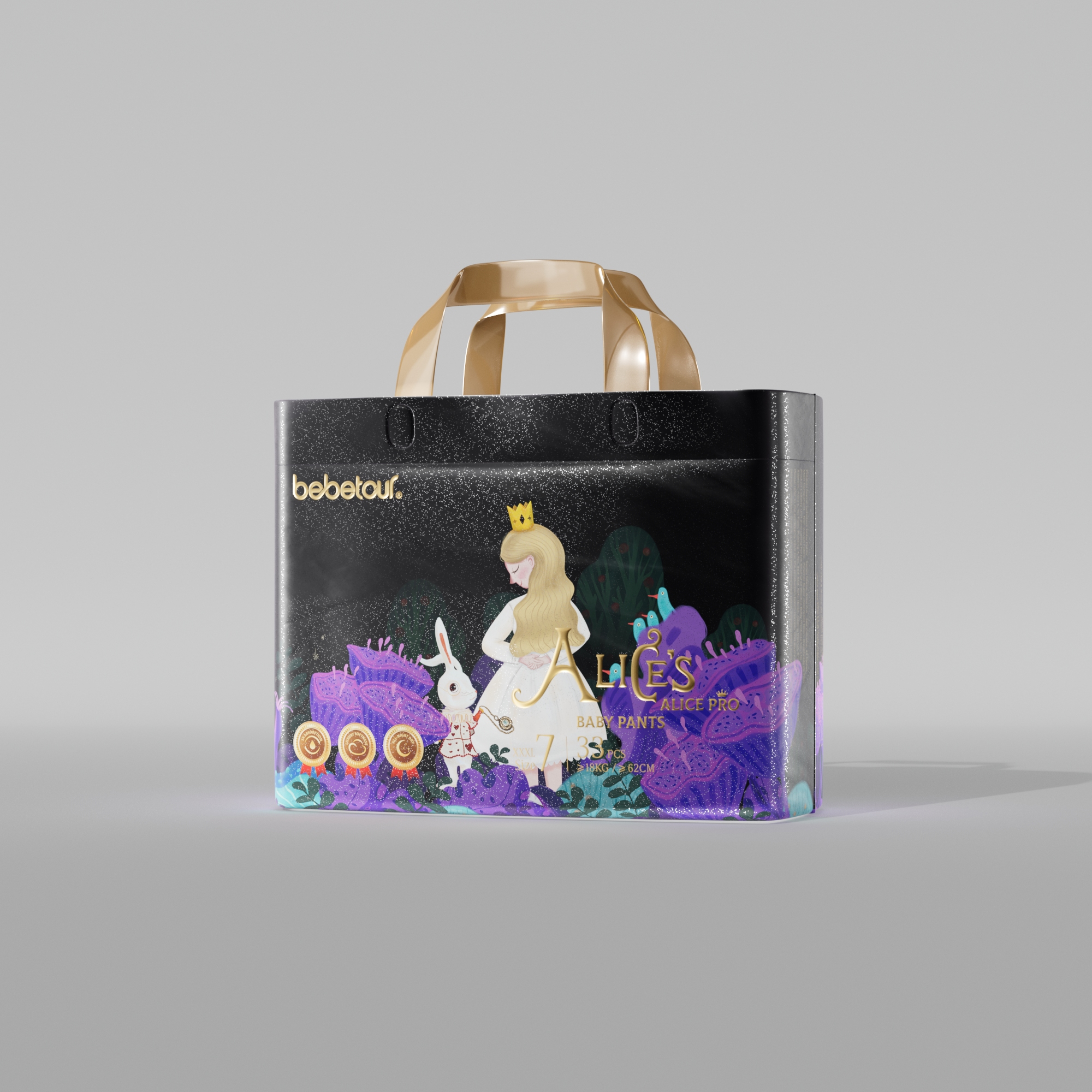 bebetour Alice Pull Pants Baby Special Ultra-thin Breathable Diapers for Infants at night Application Scenario