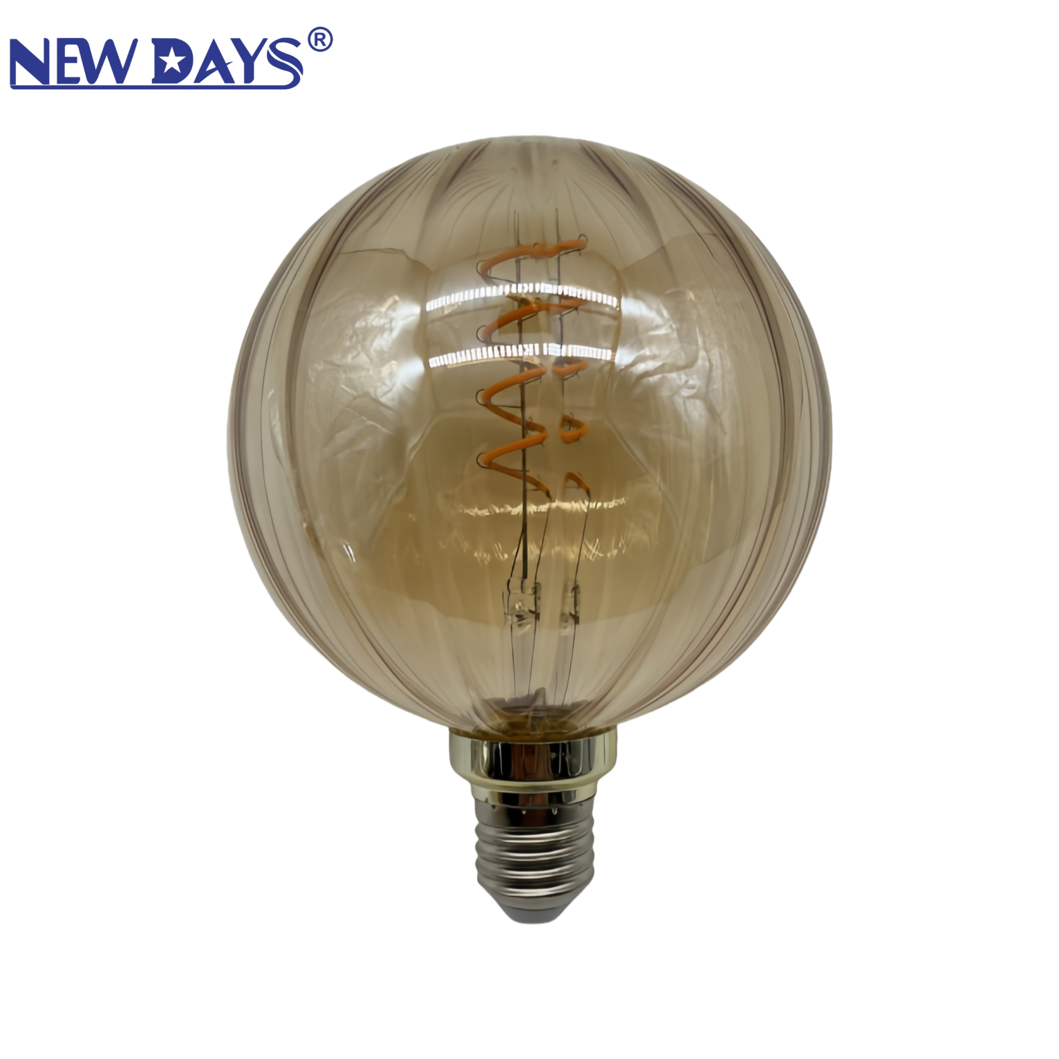 NEWDAYS marca cruce de fronteras nueva luz de filamento de bola E27 hogar solenoide retro americano ahorro de energía resaltado bombilla super larga duración en stock venta caliente Item Picture
