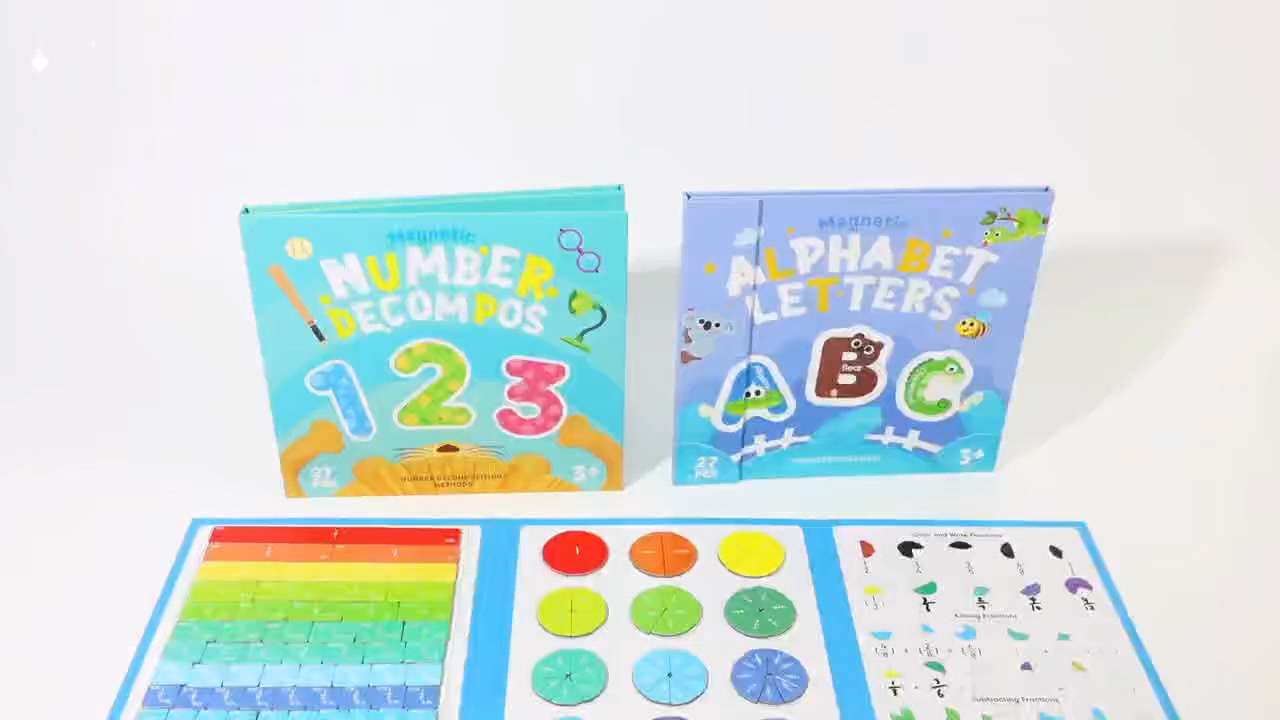 若瑶多功能棋盘益智玩具套装儿童早教教具忙碌板蒙氏手偶科教玩具产品图