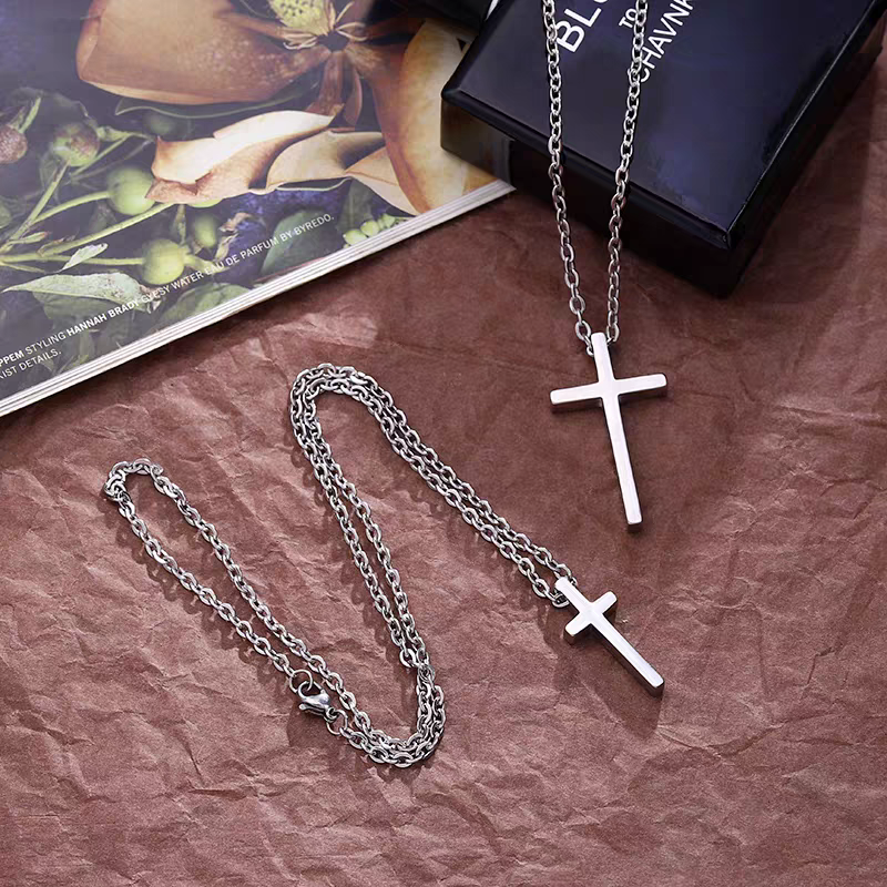 男士金银项链吊坠义乌饰品首饰珍珠项链水钻瓜链项链详情图6