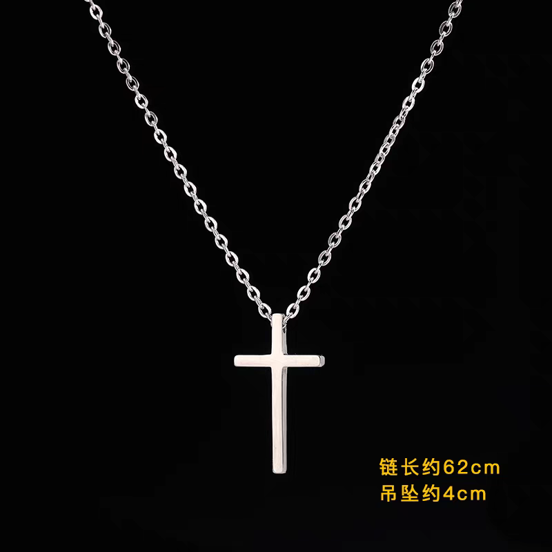 男士金银项链吊坠义乌饰品首饰珍珠项链水钻瓜链项链详情图7