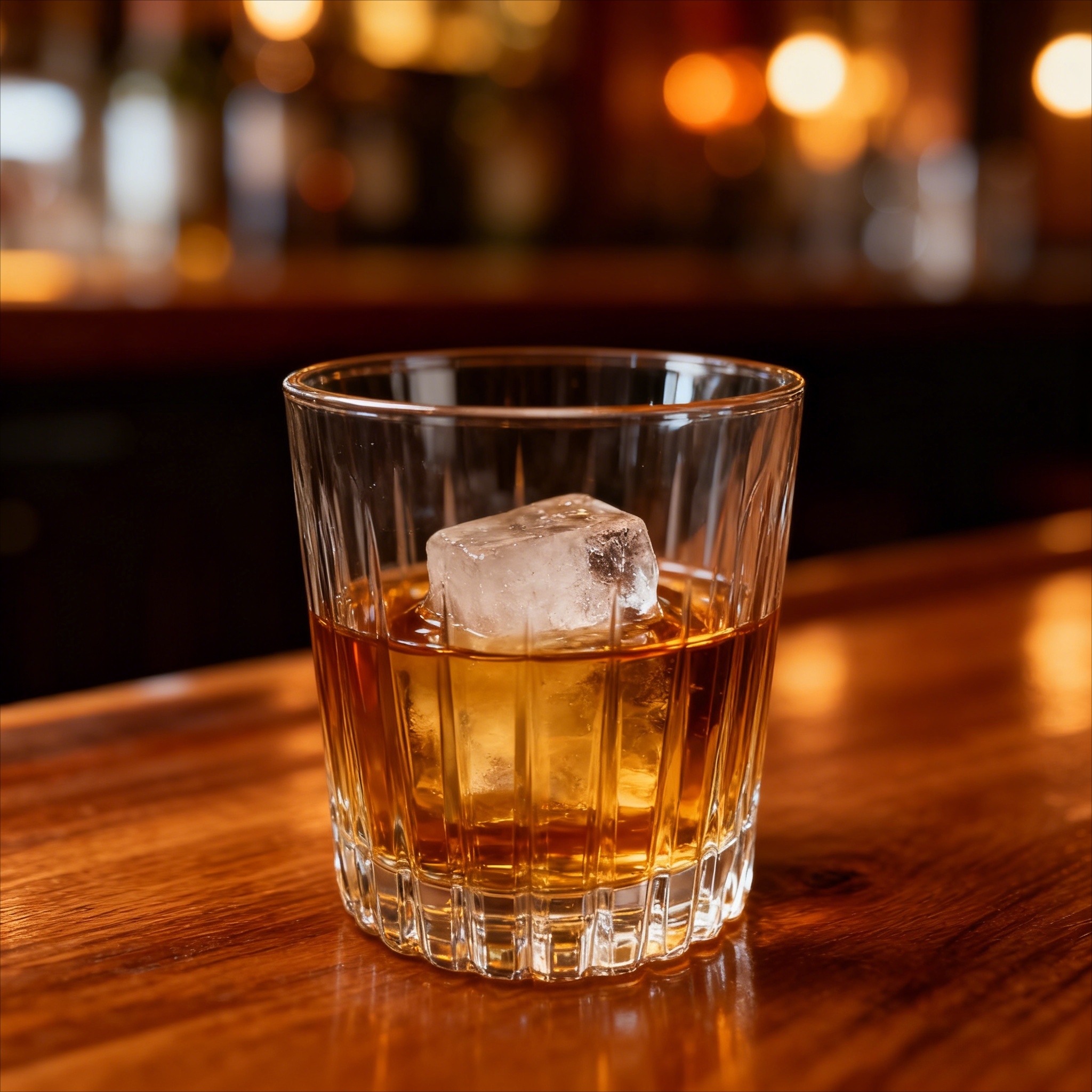 300ml竖纹威士忌杯