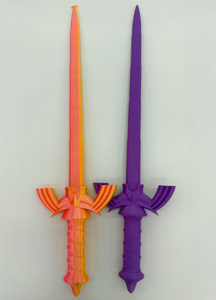 82cm3D打印伸缩大师剑 创意伸缩剑 男女孩通玩详情3