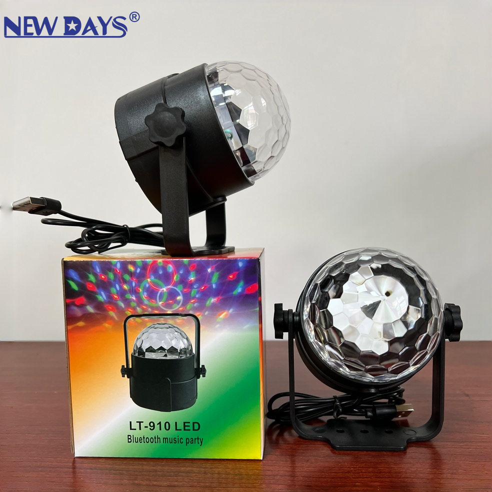 NEWDAYS marca cross border nuevo cristal bluetooth luz de escenario luz de proyección luz de la luna RGB colorido cool light portable 3D surround home ambiance light Application Scenario
