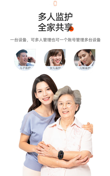 Haier海尔健康检测腕表HSZ-H601 操作便捷、功能针对性强的老人手表详情4