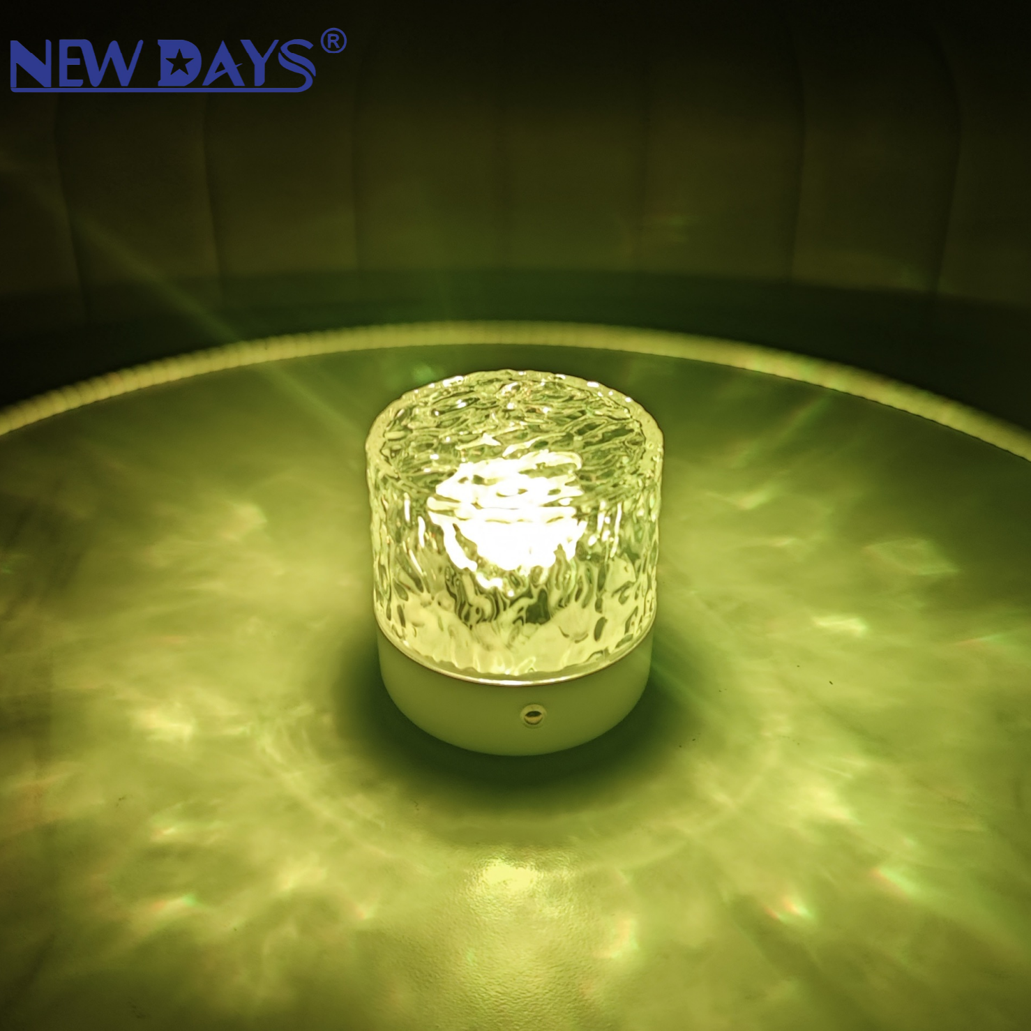 NEWDAYS marca transfronteriza nuevos altavoces bluetooth northern lights luces de atmósfera luces de proyección luces de luna RGB colores luces cool portátiles 3D surround home luces de atmósfera Specification image