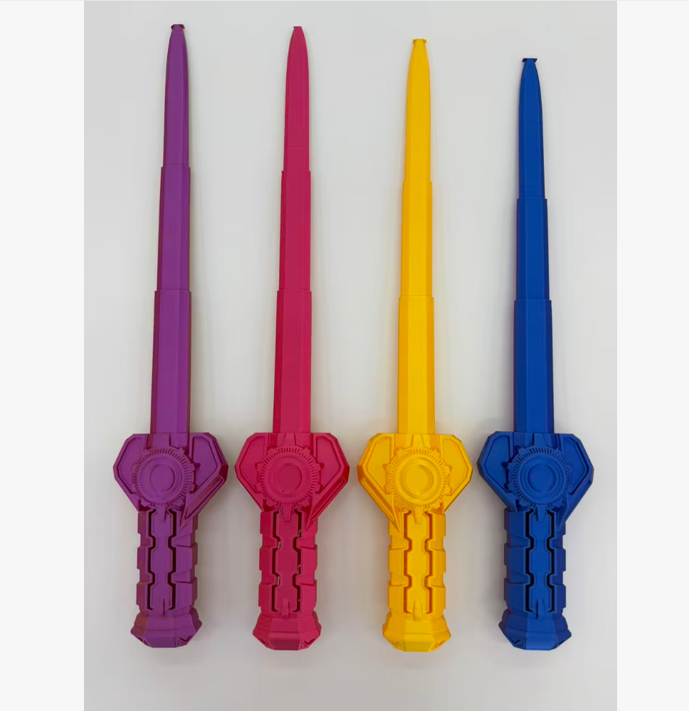 40cm3D打印伸缩剑重力创意 解压神器 儿童玩具