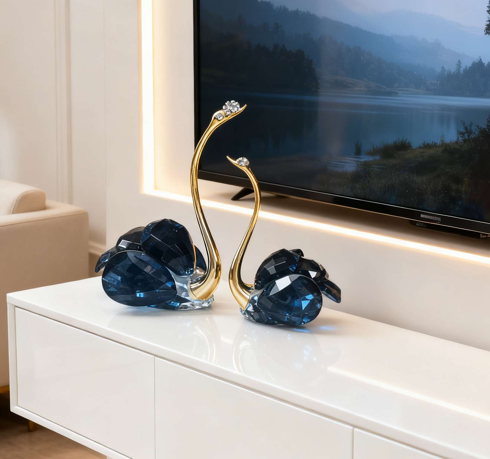 水晶工艺品实物图