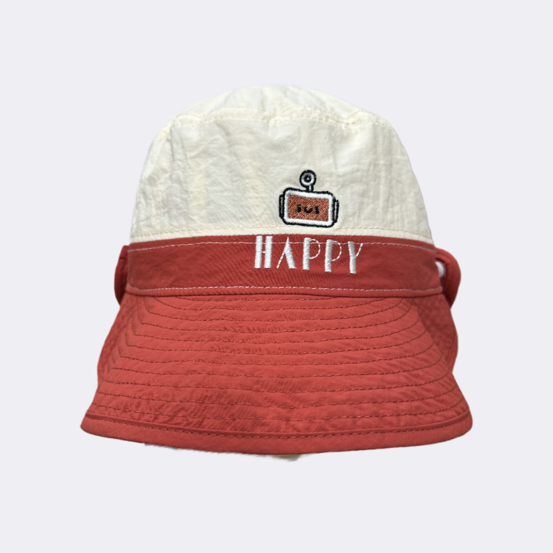 Summer children's fisherman hats are suitable for children aged 5 to 15 full figure