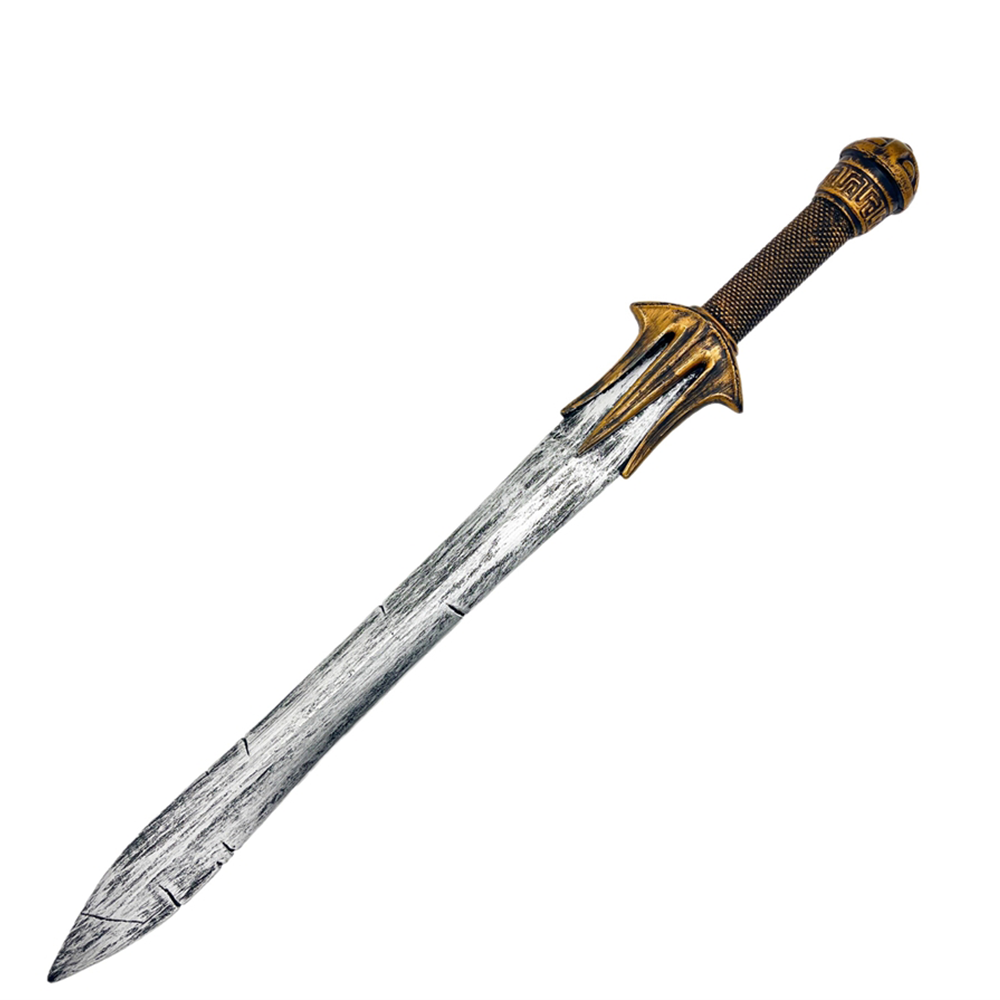 Simulation sword prop weapon model toys, plastic toys of medieval knight swords, cosplay performance props Specification image