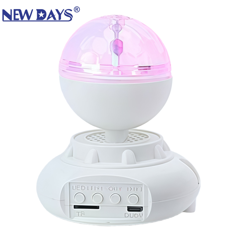 NEWDAYS marca crossover nuevo bluetooth música northern lights proyector luz de la luna RGB colorido cool light portable 3D surround home ambiance light Item Picture