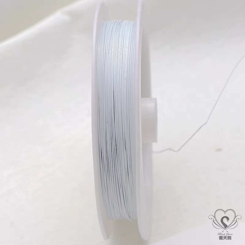 diy materials: beaded wire, 0.3 steel wire, jewelry wire, bead curtain wire, steel wire, bracelet, necklace accessory wire details Picture