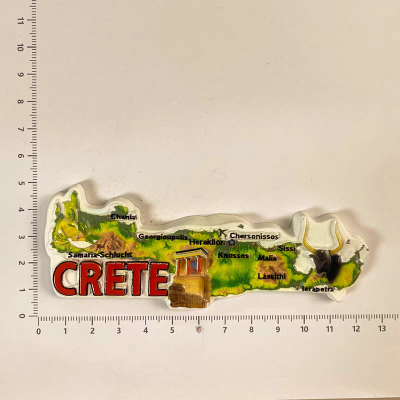 希腊旅游树脂立体印刷工艺品创意地标建筑冰箱贴磁贴个性家居装饰品送闺蜜礼纪念品详情图11