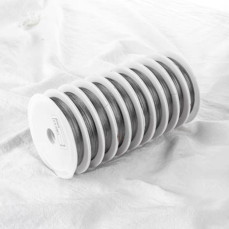 diy materials: beaded wire, 0.3 steel wire, jewelry wire, bead curtain wire, steel wire, bracelet, necklace accessory wire detail image 8