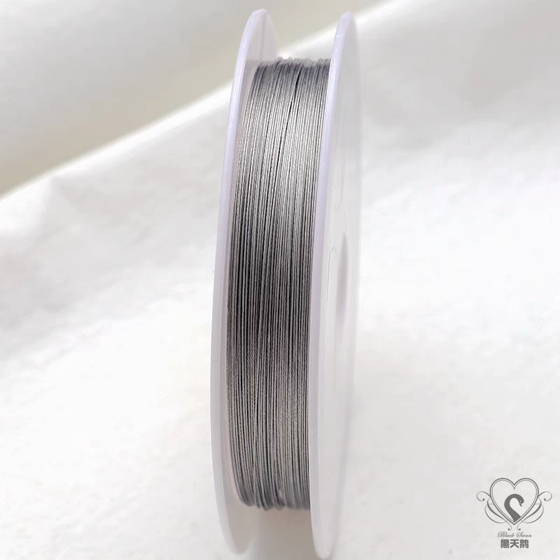 diy materials: beaded wire, 0.3 steel wire, jewelry wire, bead curtain wire, steel wire, bracelet, necklace accessory wire detail image 5