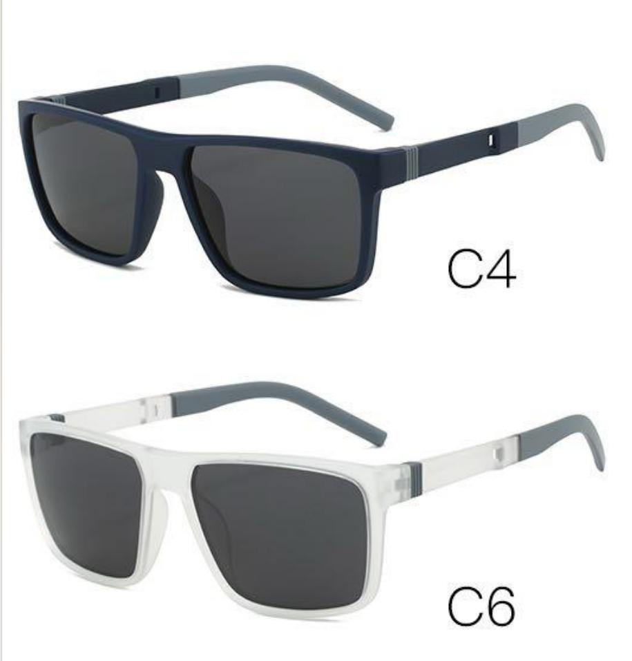 22078 偏光太阳镜：撞色细节的多风格时尚防护单品