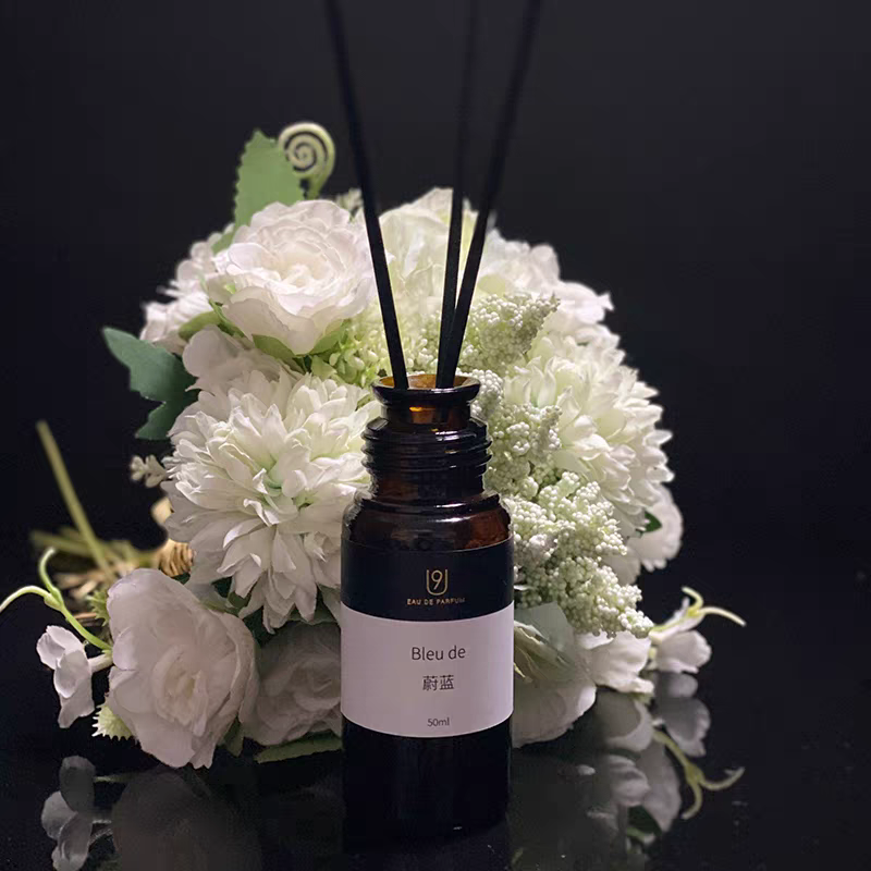 无火香薰藤条香插室内家用持久扩香卧室蔚蓝无人区玫瑰大地留香