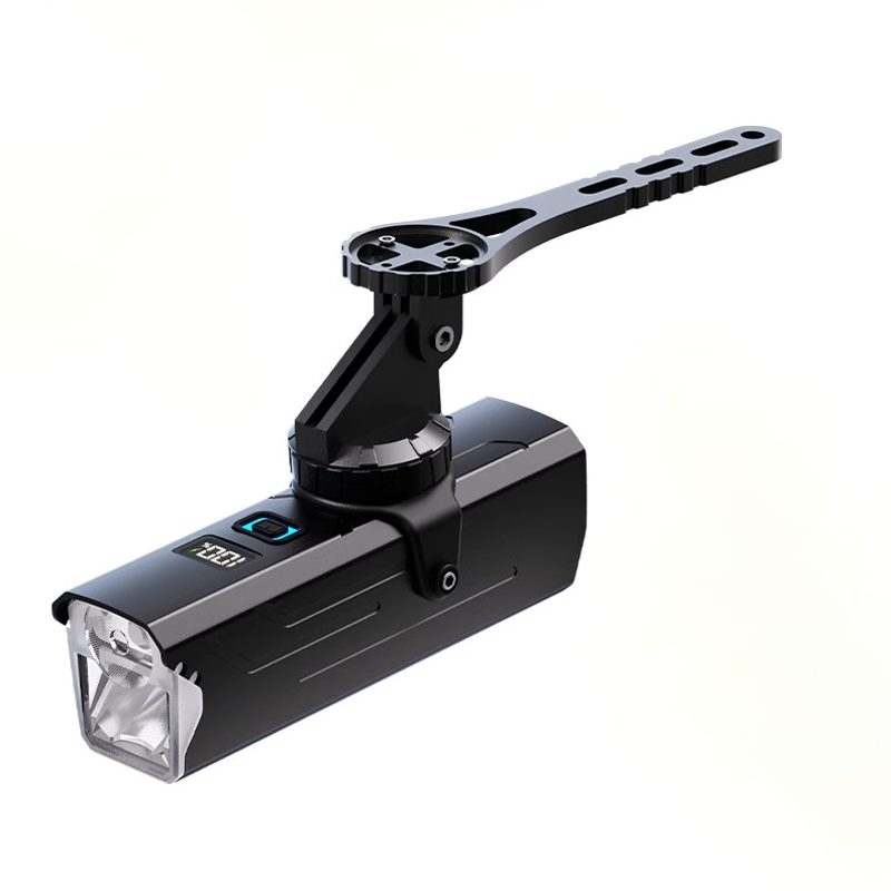 Outdoor cycling headlight, aluminum alloy fixed frame, high-brightness and high-intensity cycling light, long-range waterproof bicycle light Item Picture