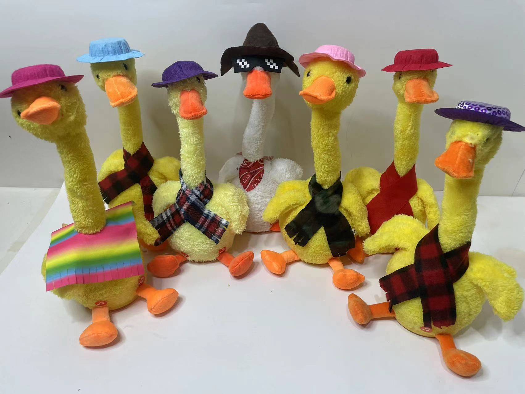 Rotating rod series A simple clothing, duck electric toys, festival gifts, etc