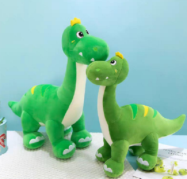 15寸40厘米恐龙毛绒布艺公仔玩具 可当摆件精致毛绒娃娃公仔 面料好可装饰