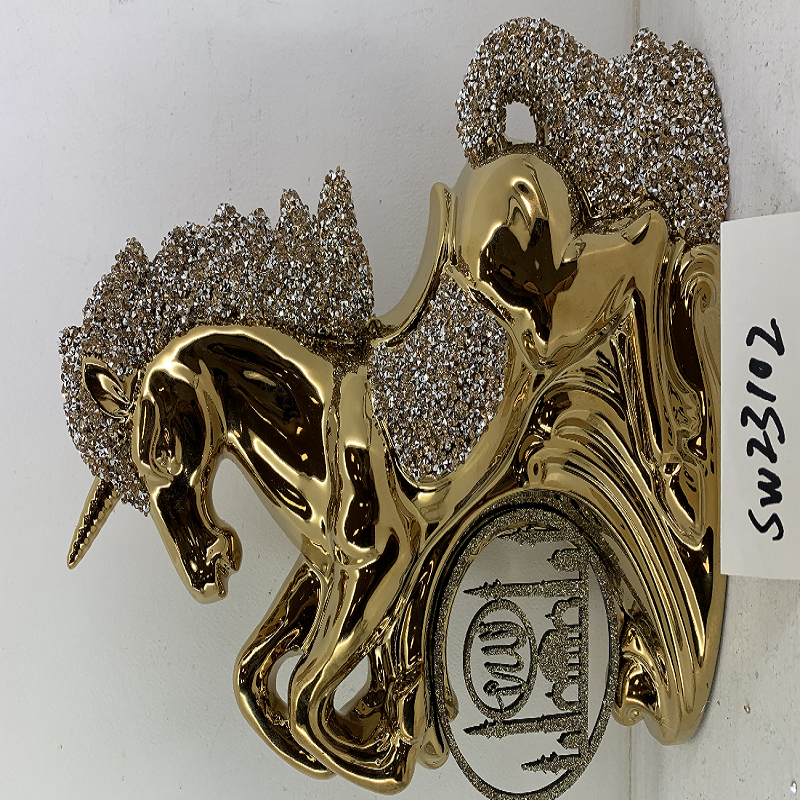 精品陶瓷花瓶 优雅摆件 精致陶瓷工艺品  马到渠成 摆件