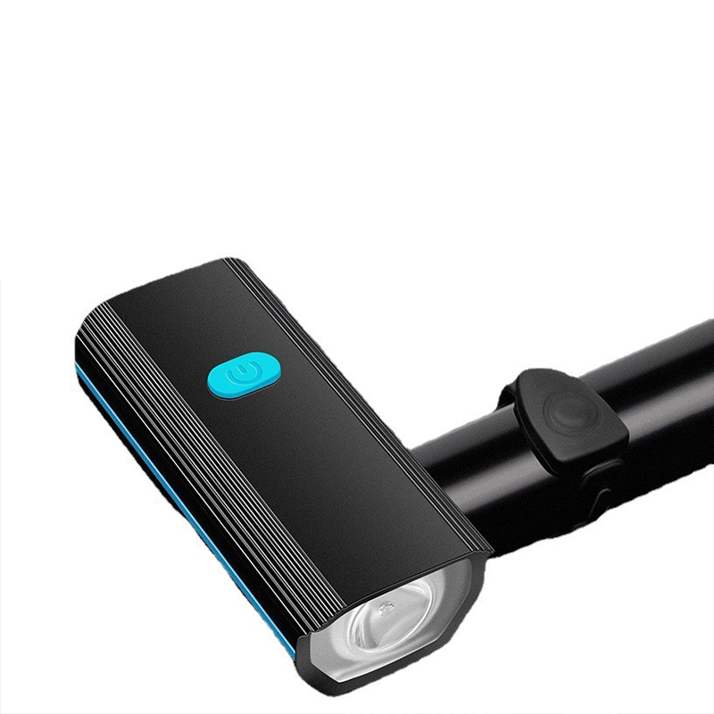 Bicycle headlight, USB charging, night riding warning light, electric horn, mountain bicycle light, riding equipment Item Picture