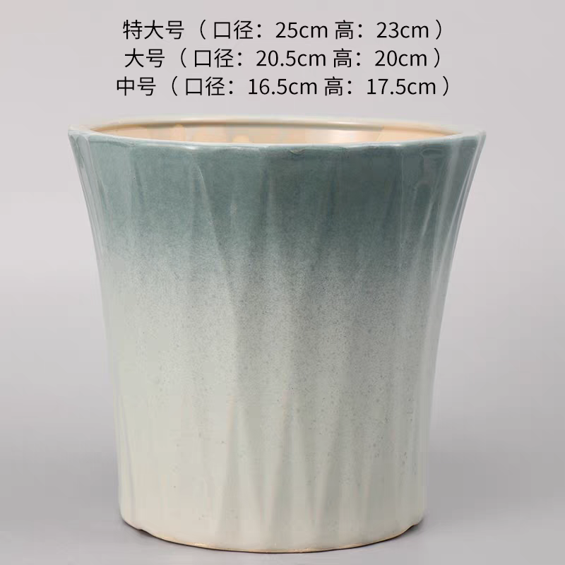 Ceramic handicrafts, ornaments, gifts, ceramic flower POTS, tea sets, large ceramic flower artworks, home decoration detail image 2
