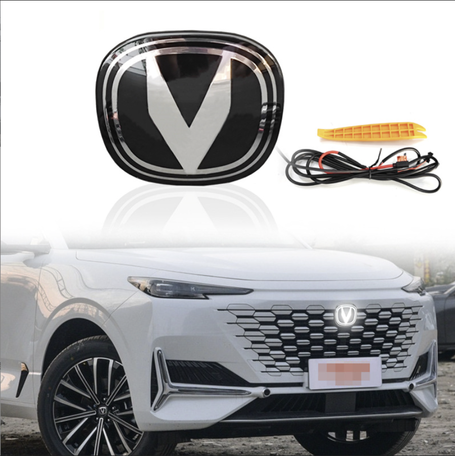 适用于长安一代CS75Pplus/CS85/UNIK-LED车标灯中网呼吸发光标