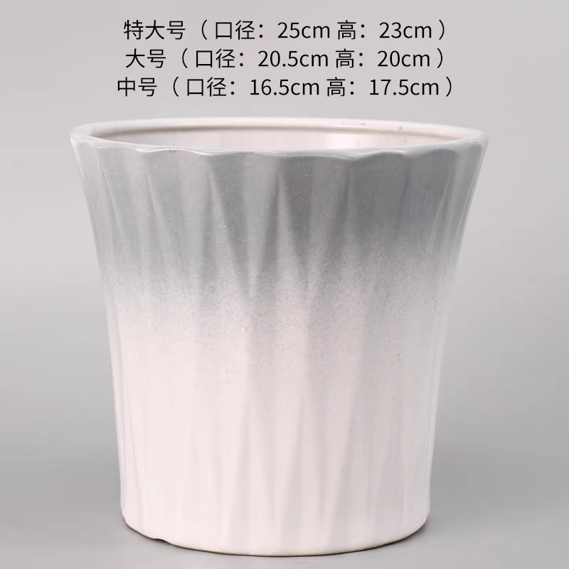 Ceramic handicrafts, ornaments, gifts, ceramic flower POTS, tea sets, large ceramic flower artworks, home decoration Specification image