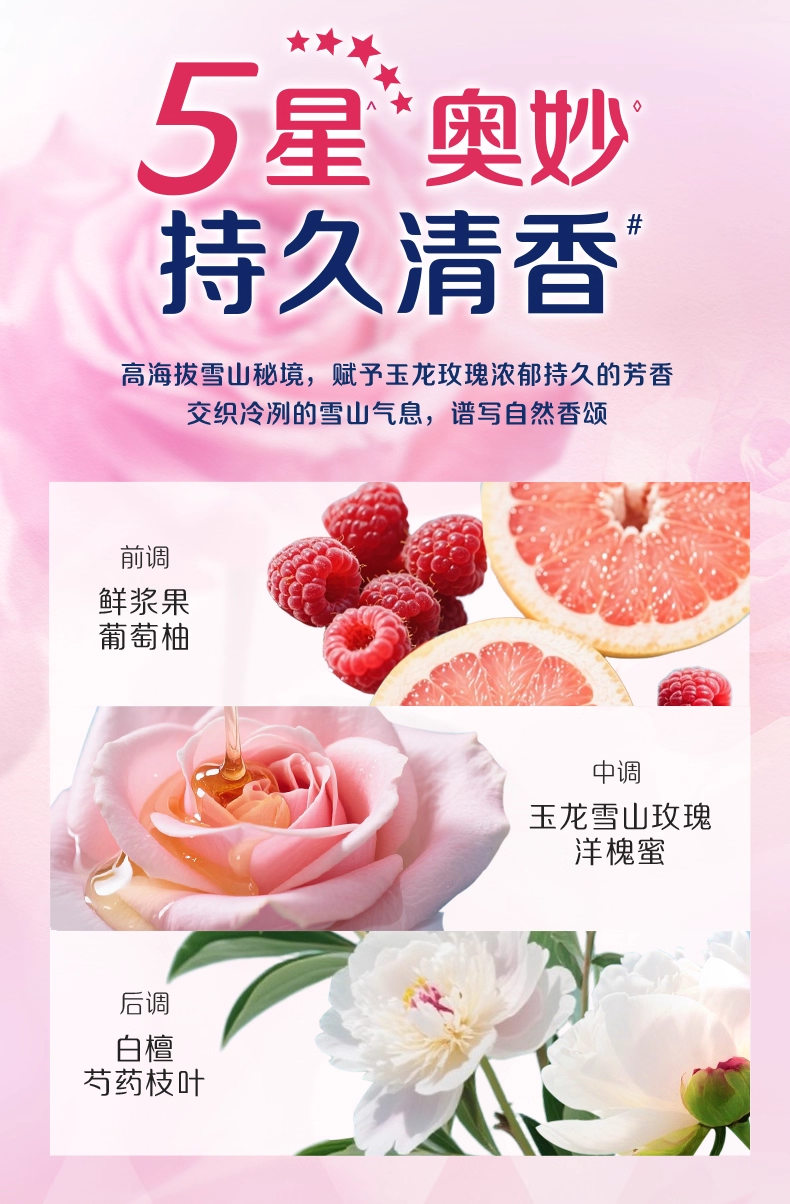 The Aomiao 5-Star Fragrance Laundry Detergent and five-star essential Oil Fragrance Series retain fragrance for 30 days pic 2