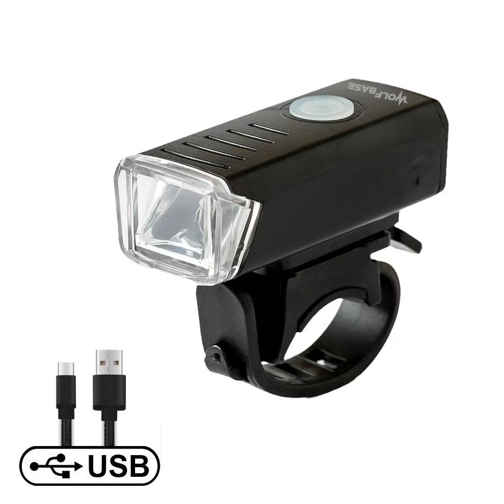 Wholesale bicycle light 2255 headlight warning taillight set led waterproof high-brightness USB charging cycling light in stock pic 7