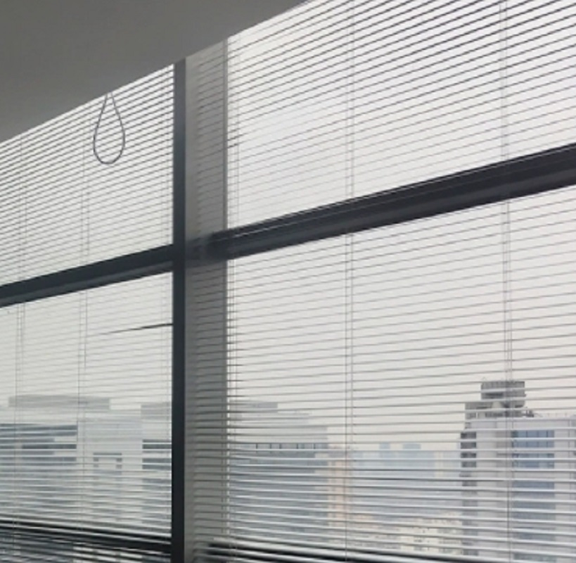 卷帘办公室遮光窗帘通风遮阳客厅阳台家用窗帘08款