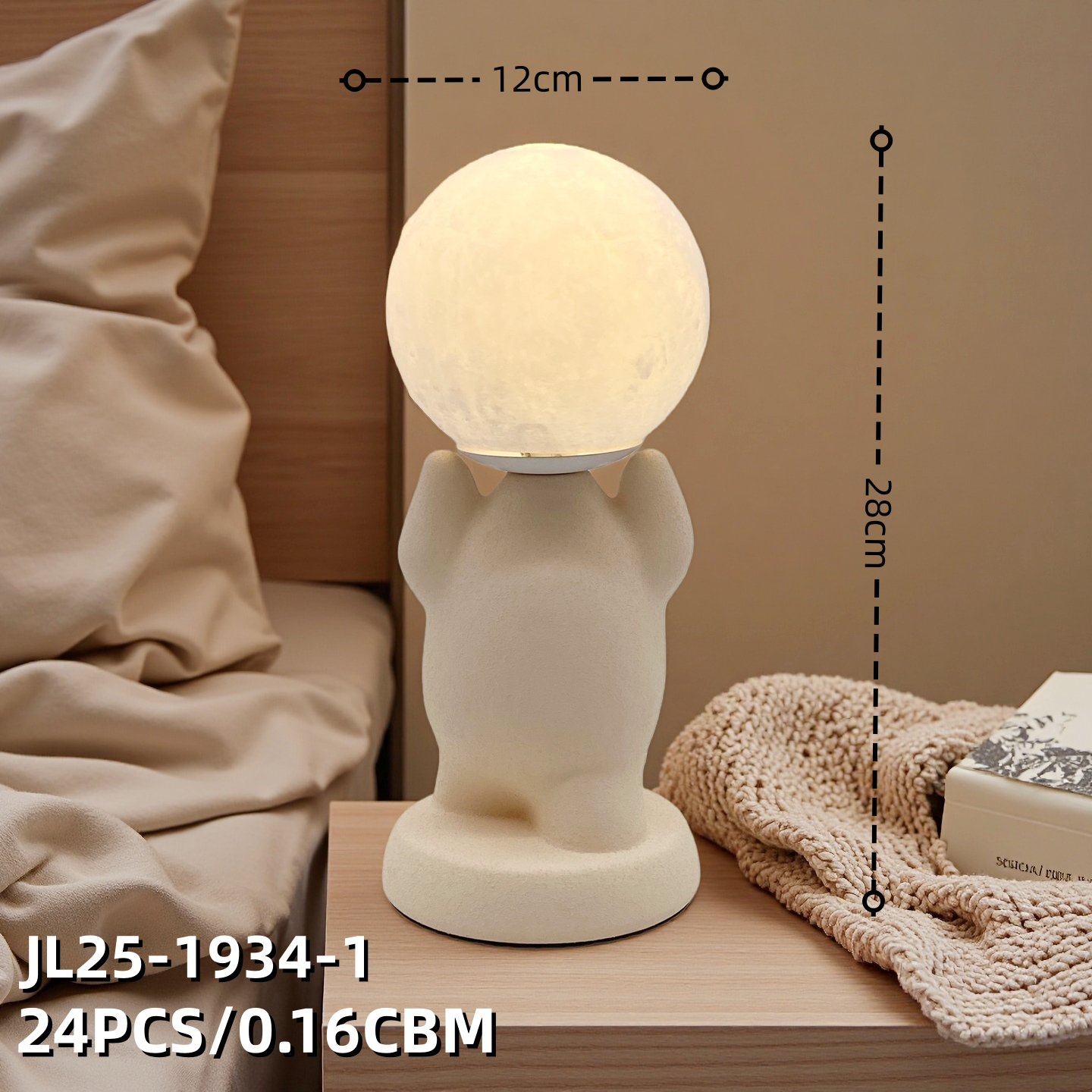 Jilian Desk Lamp 2025 New Wabi-sabi style hotel supplies Decorative Ceramic craftsmanship, starting from 36 pieces per piece, decorative item pic 6