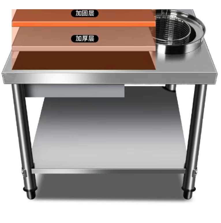 大容量炸鸡裹粉台不锈钢操作台裹粉机汉堡炸鸡店设备裹面专用详情11