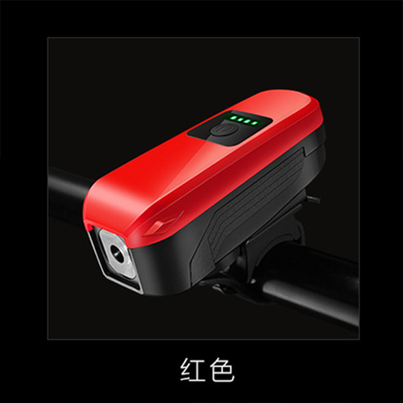 Bicycle headlight USB charging night riding ultra-bright lighting headlight LED mountain bike riding equipment pic 7