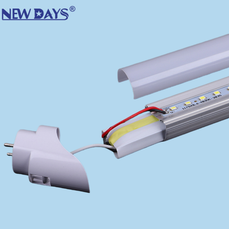 NEWDAYS marca crossover nuevo LED single doble fila T8 split aluminio plástico arena alcalina luz del día tubo de ahorro de energía resaltado recargable tubo de iluminación de alta eficiencia de larga duración tubo de alta luz Application Scenario