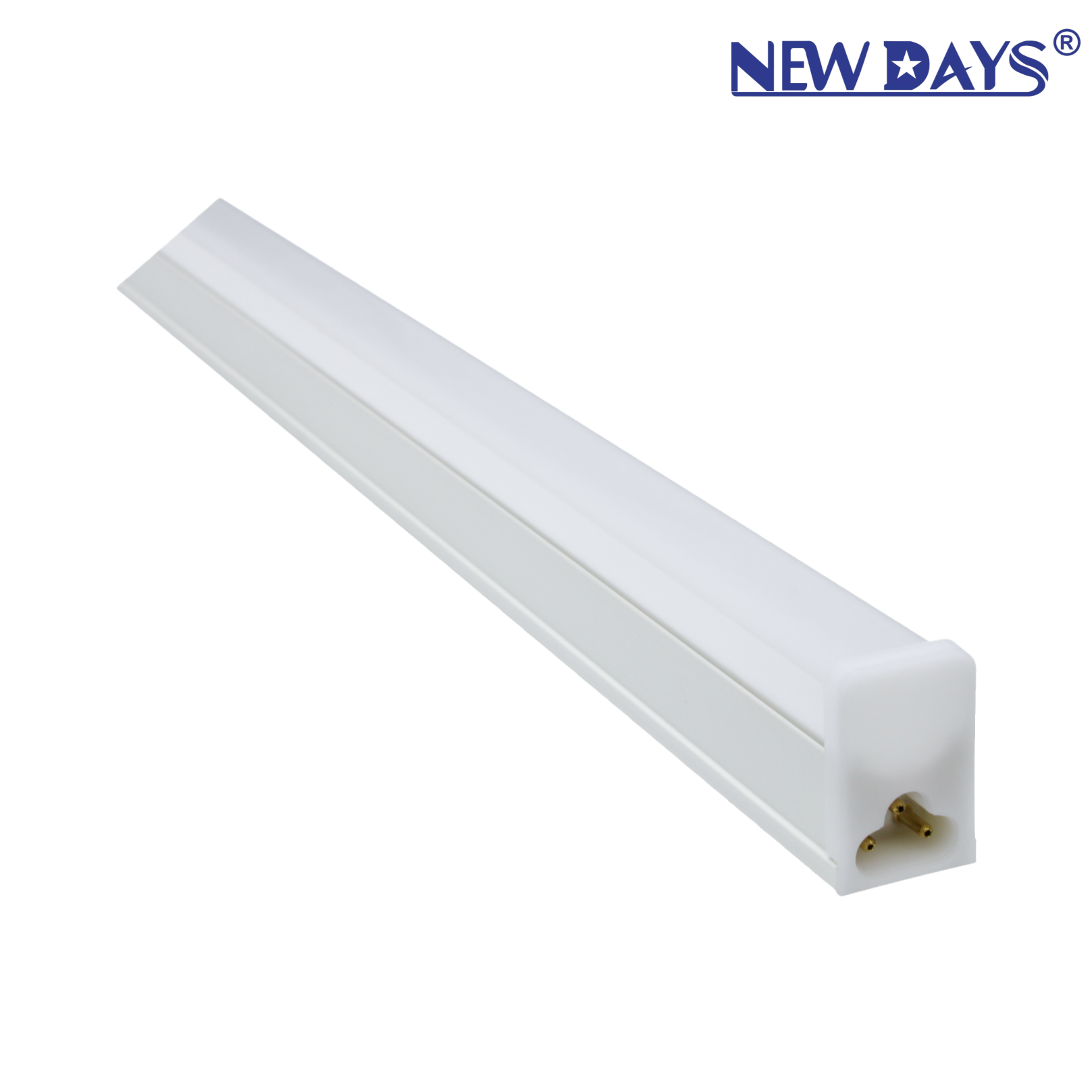 NEWDAYS marca cross border nuevo LEDT5 integrado PVC todo en plástico cuadrado luz del día de alto ahorro de energía luz recargable luz de alta eficiencia de larga duración luz de alta eficiencia Item Picture