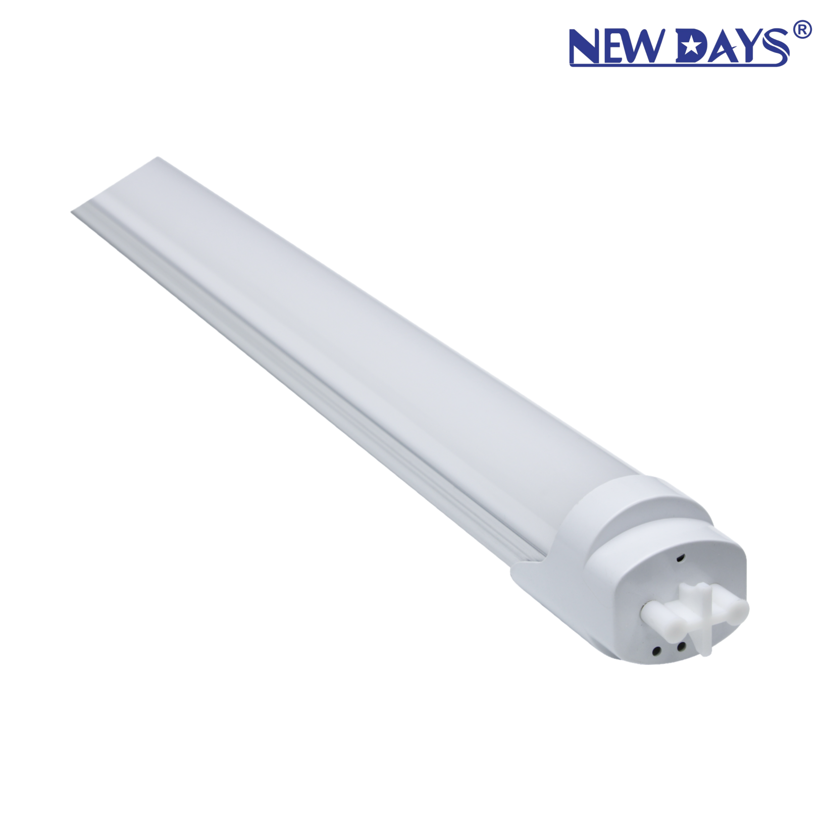NEWDAYS marca crossover nuevo LED single doble fila T8 split aluminio plástico arena alcalina luz del día tubo de ahorro de energía resaltado recargable tubo de iluminación de alta eficiencia de larga duración tubo de alta luz Item Picture