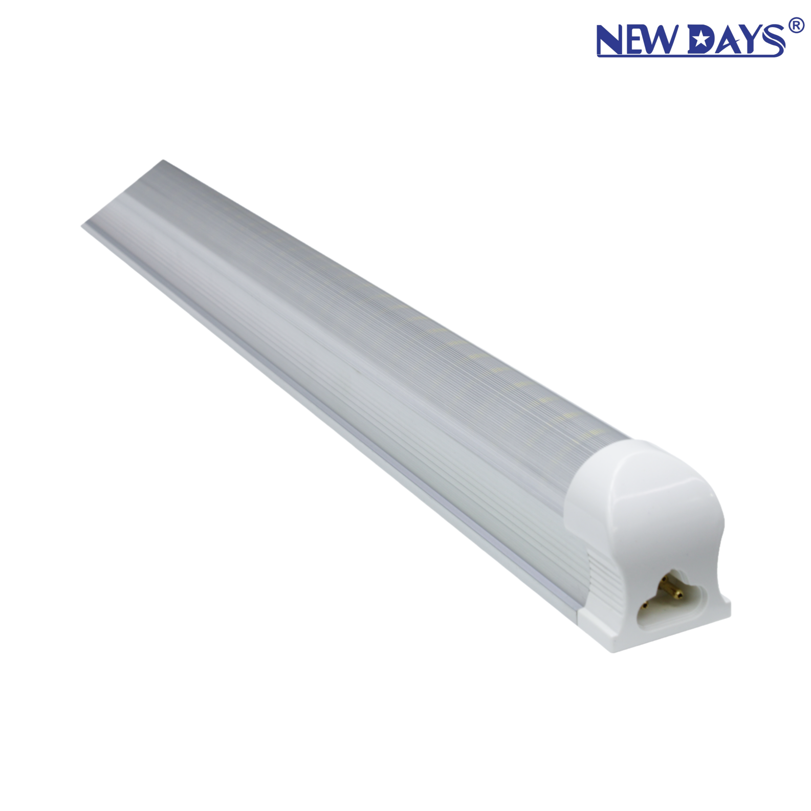NEWDAYS marca crossover nuevo LED single doble fila T8 integrado aluminio plástico arena alcalina luz solar tubo de ahorro de energía resaltado recargable tubo de iluminación de alta eficiencia ultra larga duración Item Picture