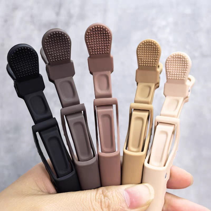 美发无痕发夹刘海鸭嘴鳄鱼发卡侧边定位夹理发化妆师专用头发夹子