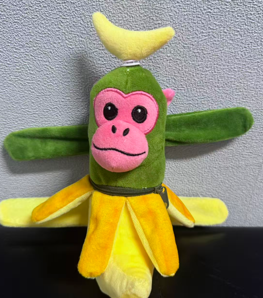 Cross-border best-selling item: Shan Hai Jing tungtungsahur Tong Tong Tong plush toy Papa Ring Coin Purse Pendant pic 4