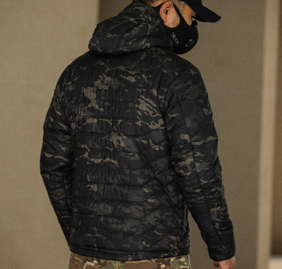 Men's outdoor autumn and winter cotton-padded clothes, cold-proof clothes, skiing warm clothes, waterproof cotton-padded clothes, tactical camouflage cotton-padded clothes Specification image