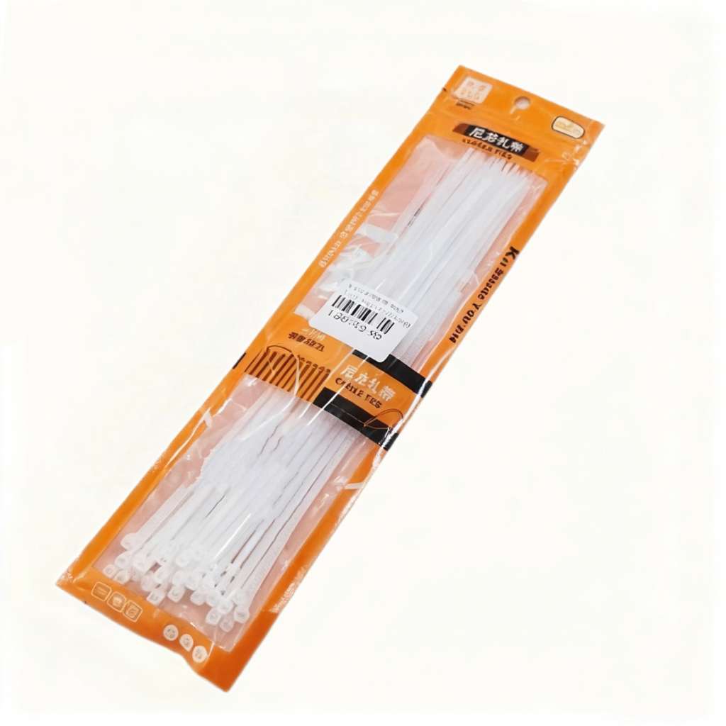 K-012_4*250自锁式尼龙扎带扎带条扎线带束线带捆绑带电线塑料固定扣