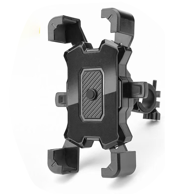 批发热卖摩托车电瓶车外卖骑手导航支架山地自行导航手机支架四爪详情图5