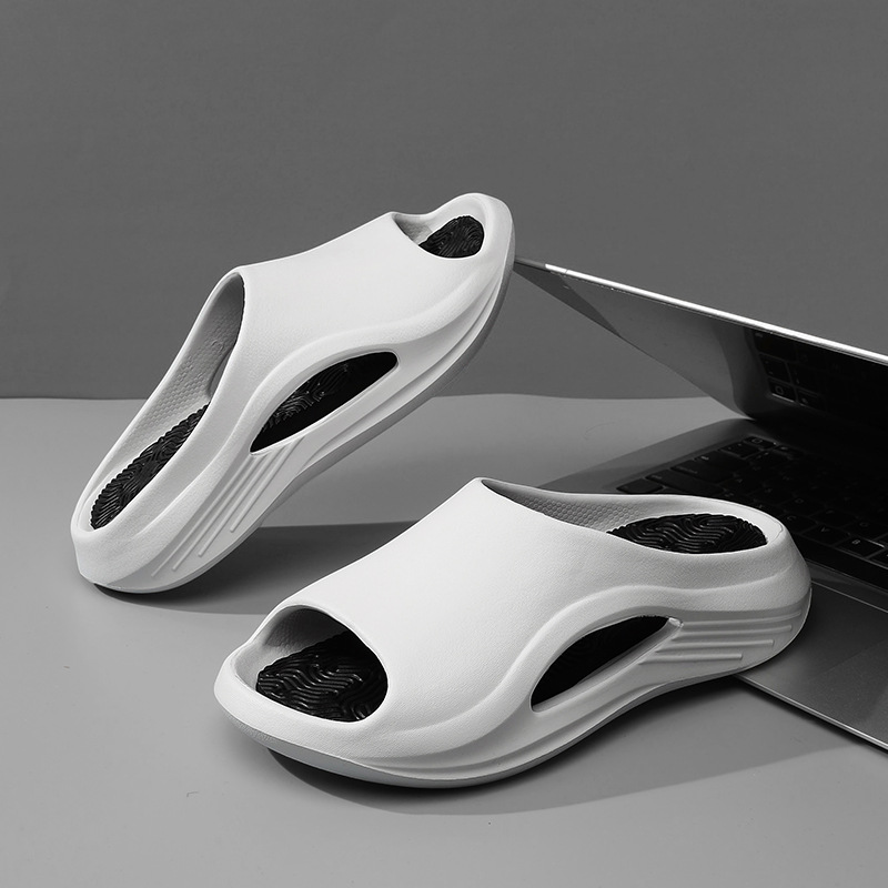 06塑料家具拖鞋防滑拖鞋室内外可穿按摩鞋底批发