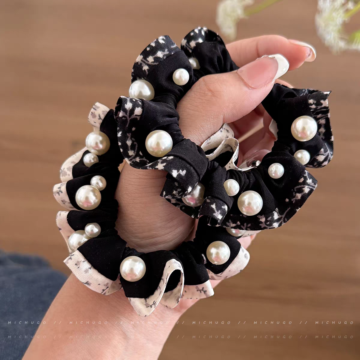 饰品发绳女士韩版拼接头绳扎头绳头饰发饰品时尚百搭简约款发绳头绳头绳女士拼接韩版