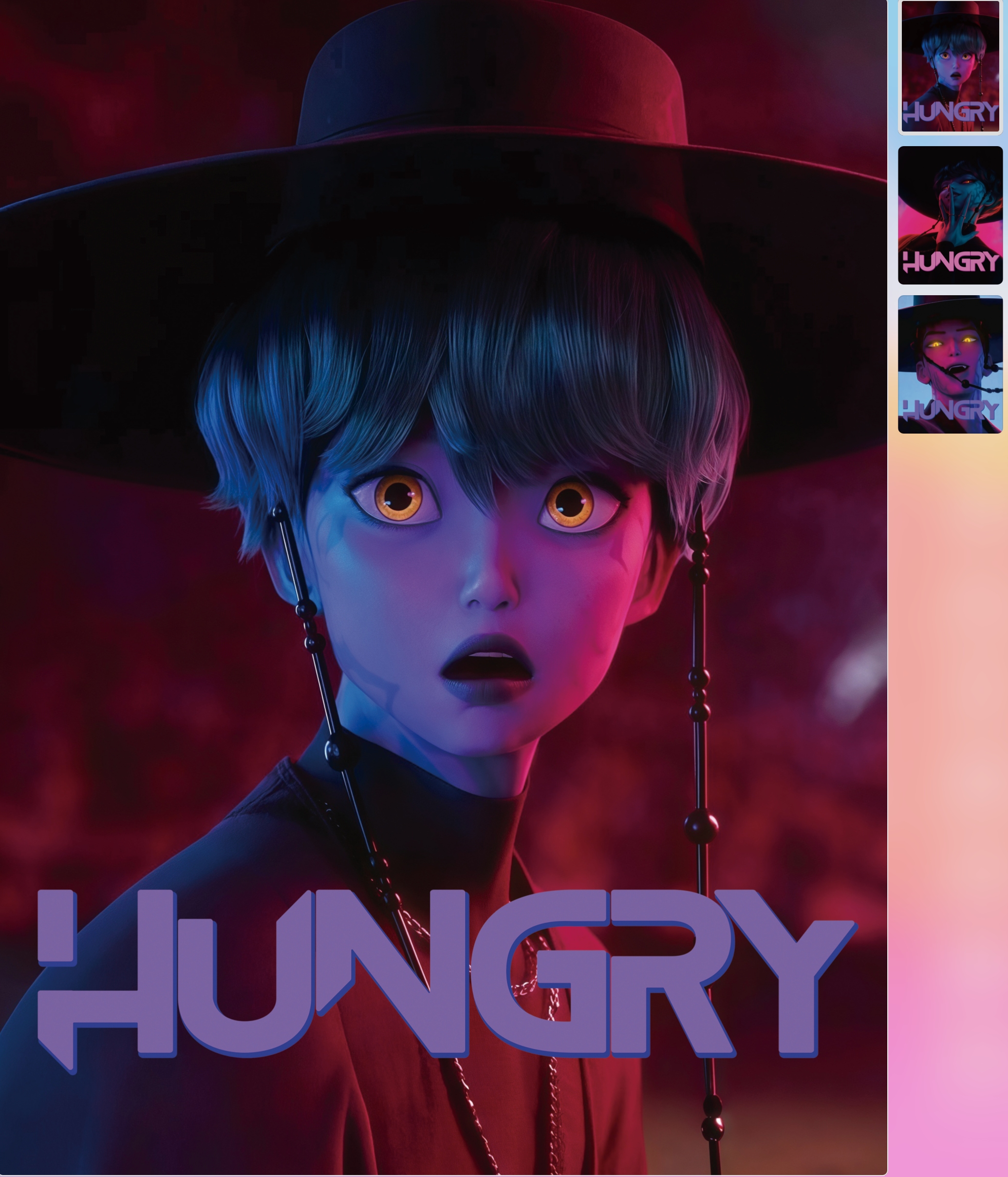 海贼王裸眼3D立体画渐变光栅pet装饰挂壁卡通系列实木框装裱现货详情5