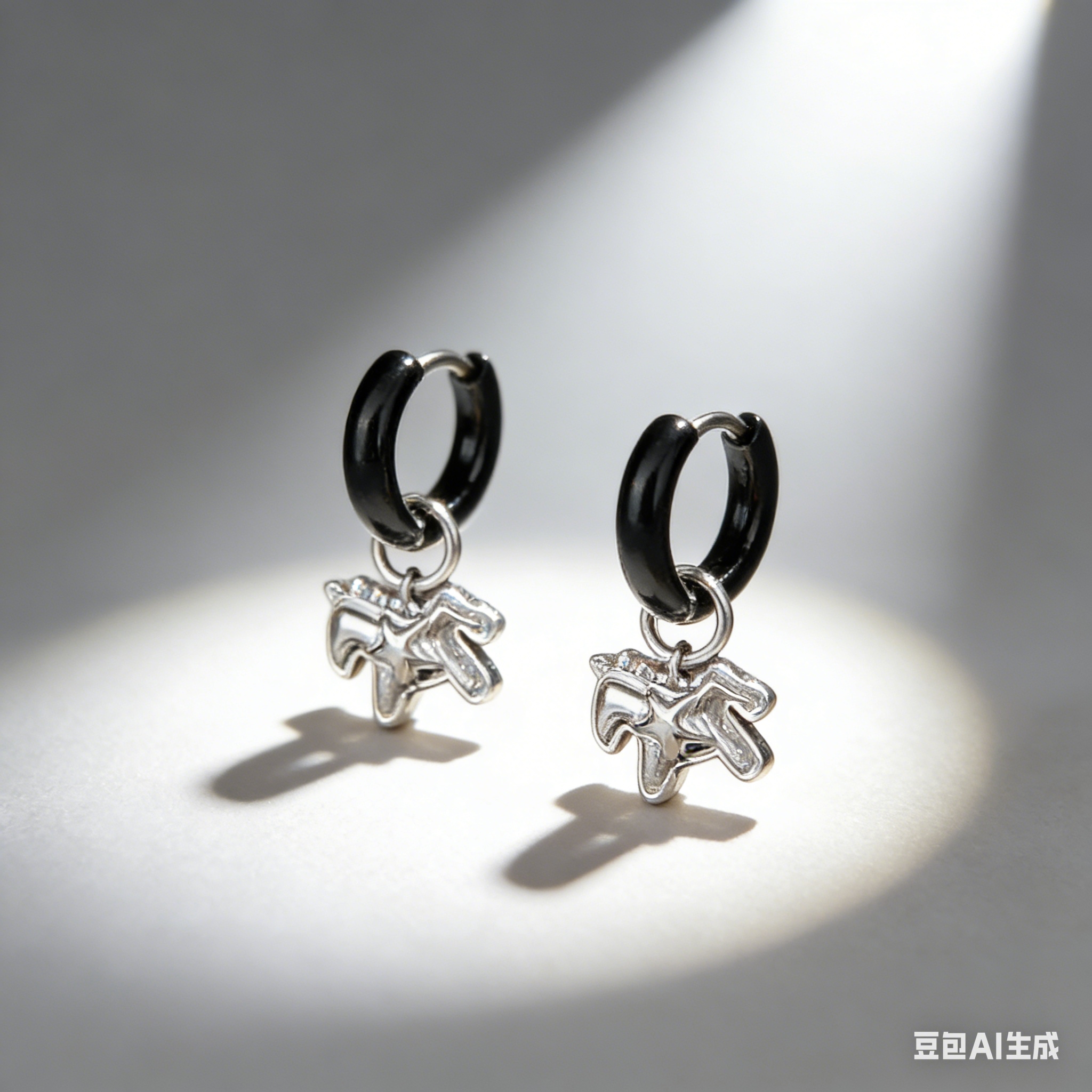 Starry Little Horse Ear studs 2025 New bestseller high-end earrings for your girlfriend as a birthday gift