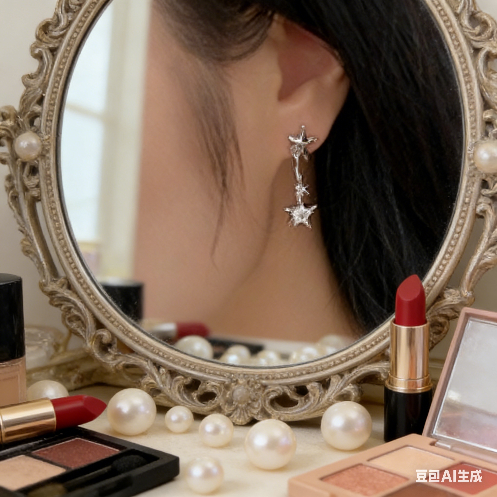 Obiya long and elegant earrings, women's fashion accessories, simple stud earrings, women's versatile and trendy designs Application Scenario