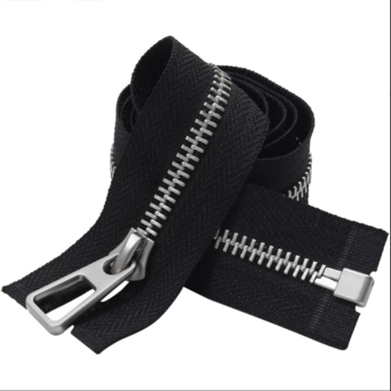 3#5#8号金属拉链开尾y牙铜拉锁开口条装服装辅料外套被套箱包拉锁6